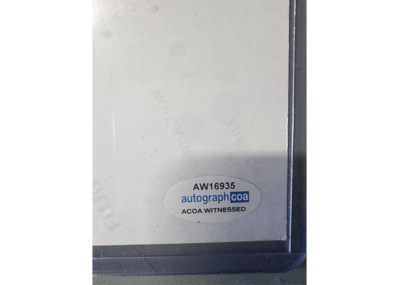 Richard Dreyfuss Signed Jaws 16X20 Photo ACOA