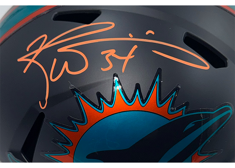 Ricky Williams Signed Miami Dolphins Full Size Rivalries Helmet JSA