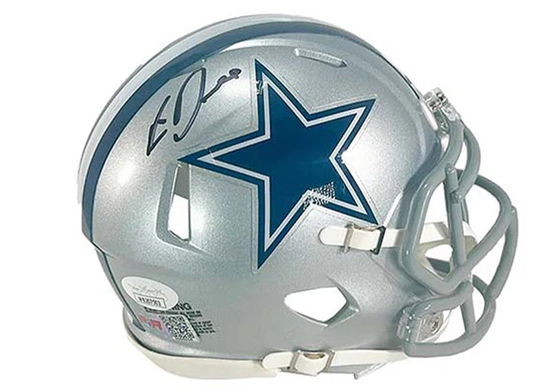 Rico Dowdle Signed Dallas Cowboys Speed Mini Football Helmet (JSA)