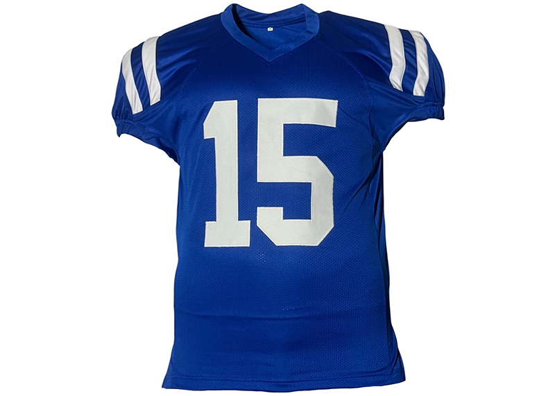 Riley Leonard Signed Indianapolis Blue Football Jersey JSA