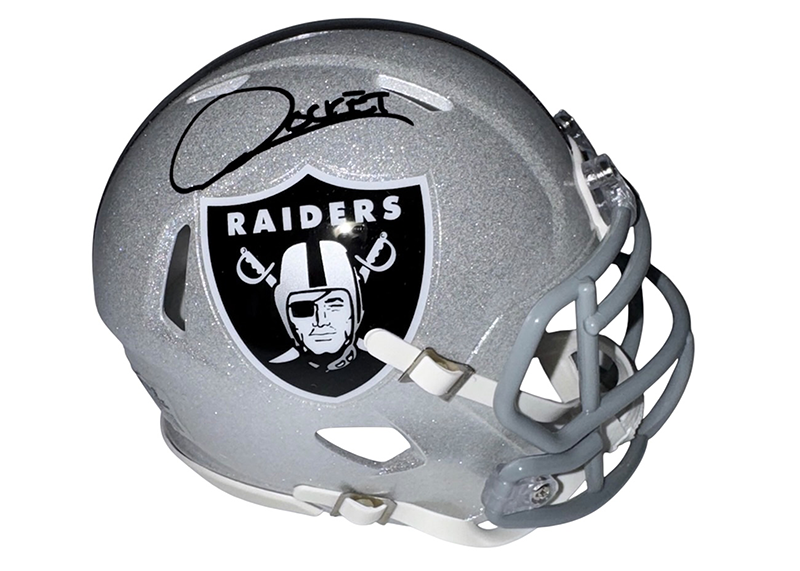 Rocket Ismail Signed Oakland Raiders Speed Mini Helmet JSA