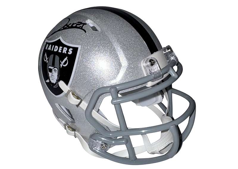 Rocket Ismail Signed Oakland Raiders Speed Mini Helmet JSA