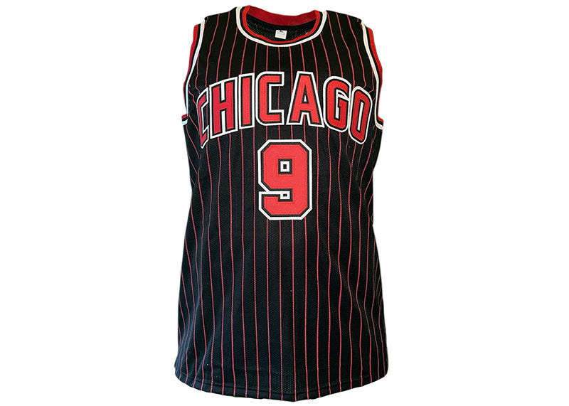 Ron Harper Signed Chicago Pinstripe Basketball Jersey JSA