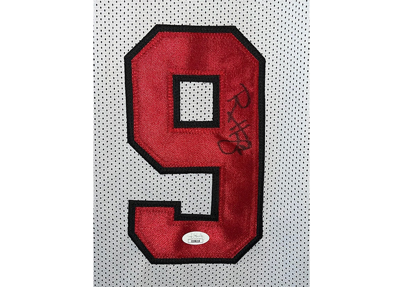 Ron Harper Signed Chicago White Basketball Jersey JSA