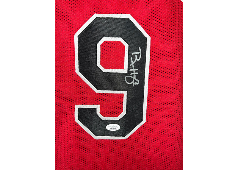Ron Harper Signed Chicago Red Basketball Jersey JSA