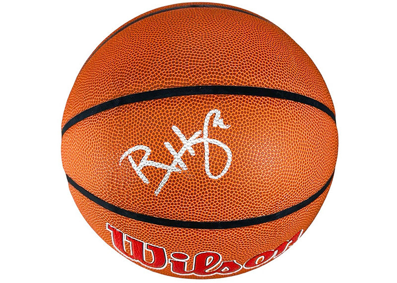 Ron Harper Signed Wilson Authentic Chicago Bulls NBA Basketball JSA