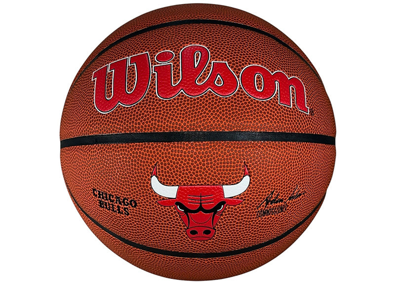 Ron Harper Signed Wilson Authentic Chicago Bulls NBA Basketball JSA