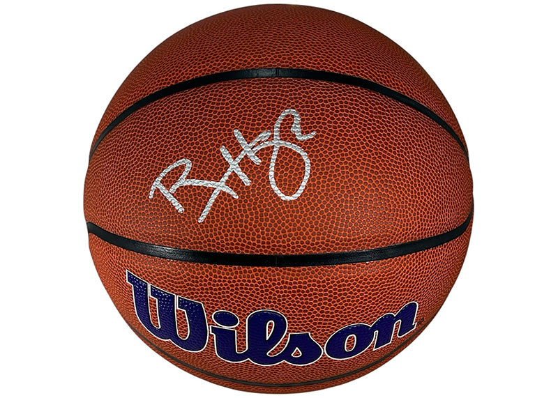 Ron Harper Signed Wilson Authentic Los Angeles Lakers NBA Basketball JSA