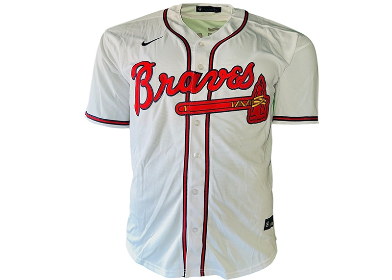 Ronald Acuna Jr. Signed White Authentic Nike Atlanta Baseball Jersey JSA