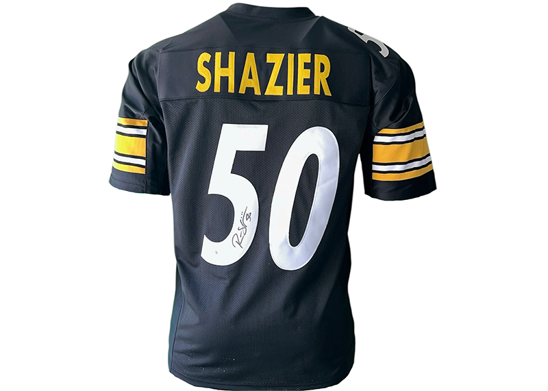 Ryan Shazier Signed Pittsburgh Black Football Jersey JSA