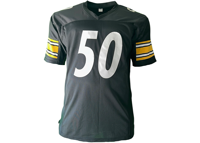 Ryan Shazier Signed Pittsburgh Black Football Jersey JSA