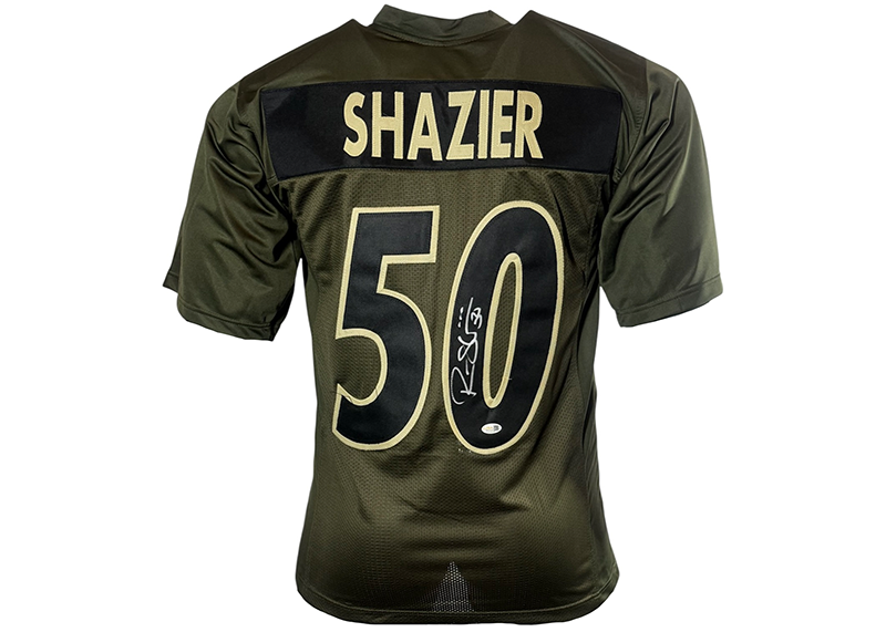 Ryan Shazier Signed Pittsburgh STS Football Jersey JSA