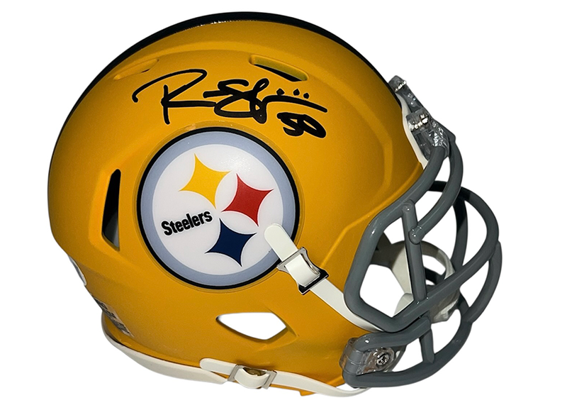 Ryan Shazier Signed Pittsburgh Steelers Alternate Mini Football Helmet JSA
