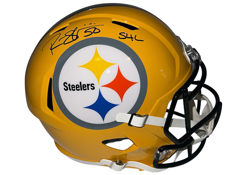 Ryan Shazier Signed Pittsburgh Steelers Full Size Alternate Helmet JSA