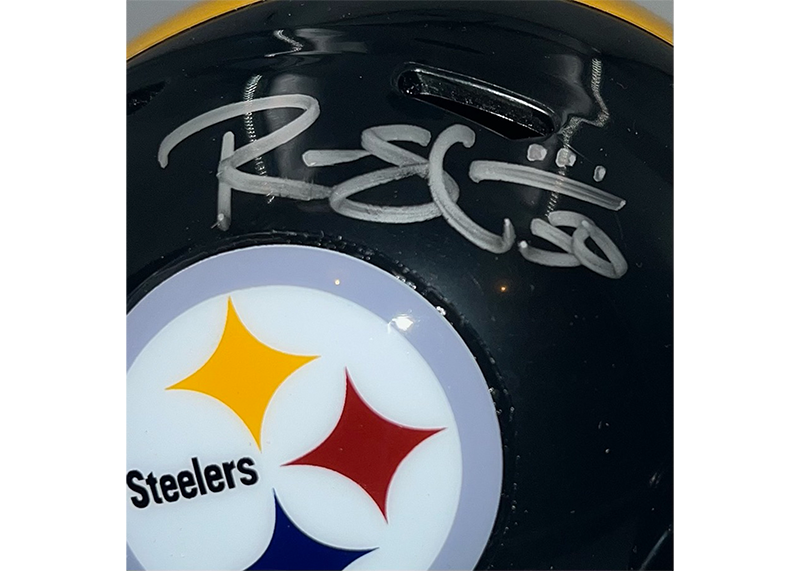 Ryan Shazier Signed Pittsburgh Steelers Speed Mini Football Helmet JSA