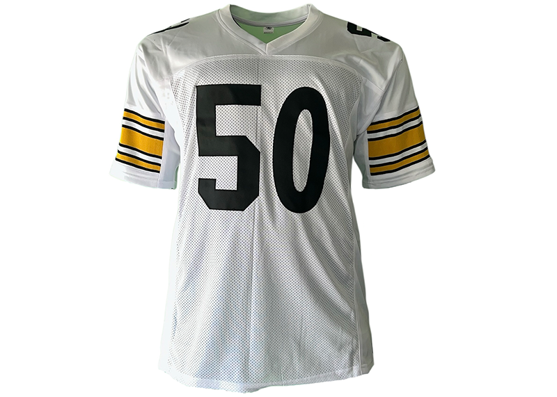 Ryan Shazier Signed Pittsburgh White Football Jersey JSA