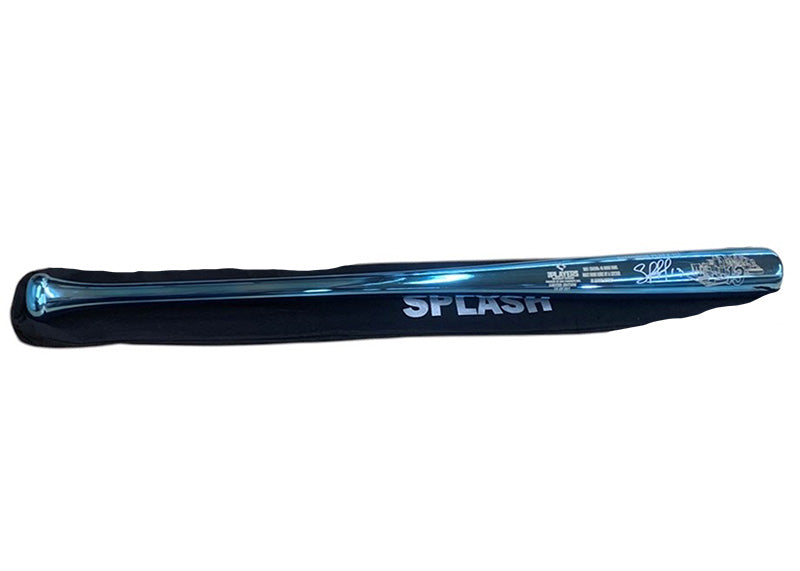 Sal Perez Signed Most HRs by a Catcher in Baseball History Chrome Bat