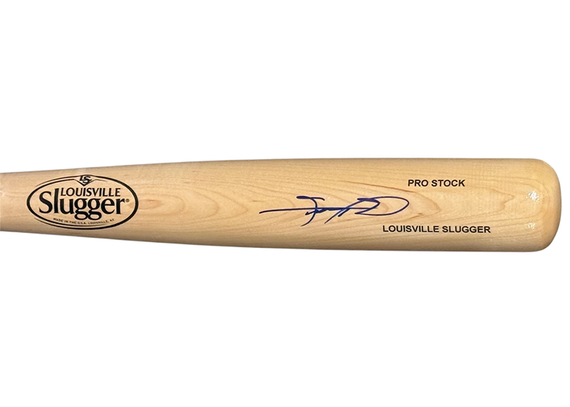 Sammy Sosa Signed Louisville Slugger Blonde Baseball Bat Beckett