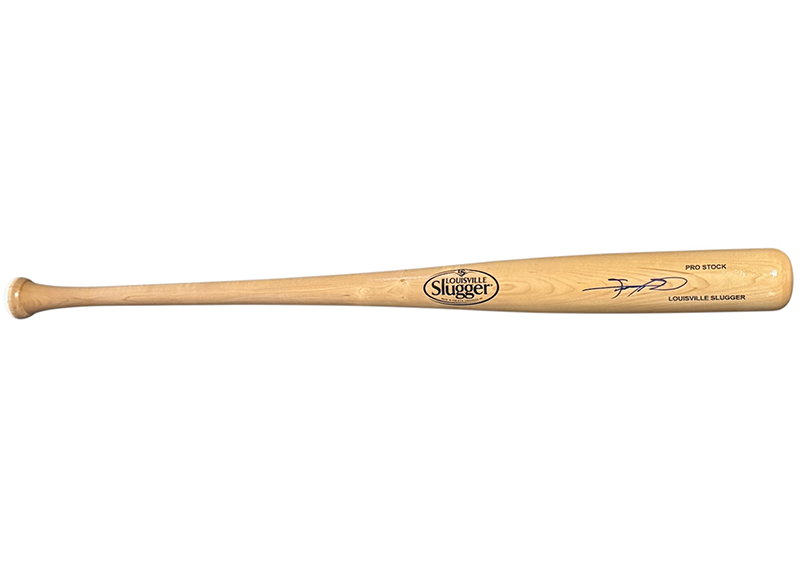 Sammy Sosa Signed Louisville Slugger Blonde Baseball Bat Beckett