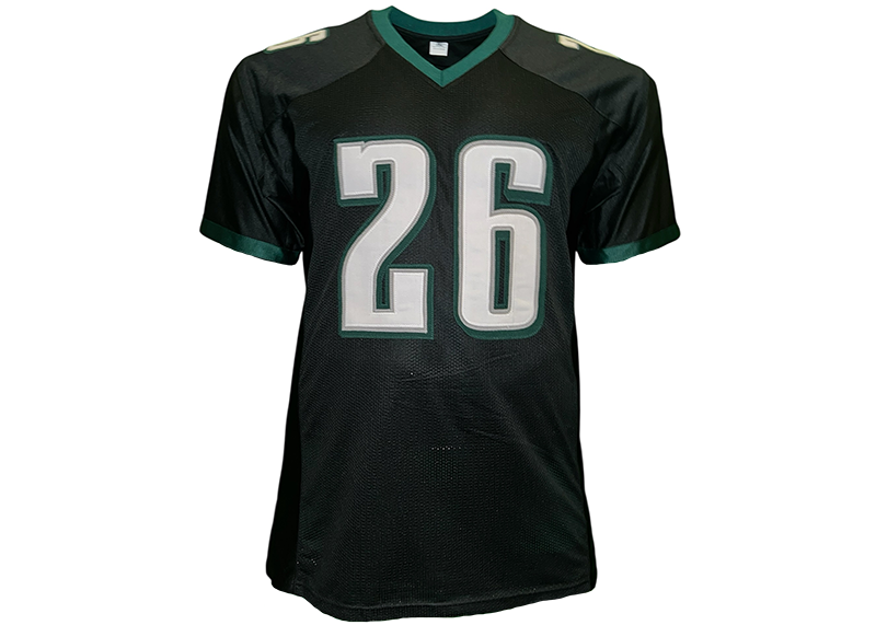 Saquon Barkley Unsigned Philadelphia Black Football Jersey