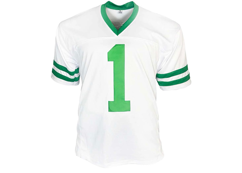 Sauce Gardner Signed New York White Football Jersey Beckett