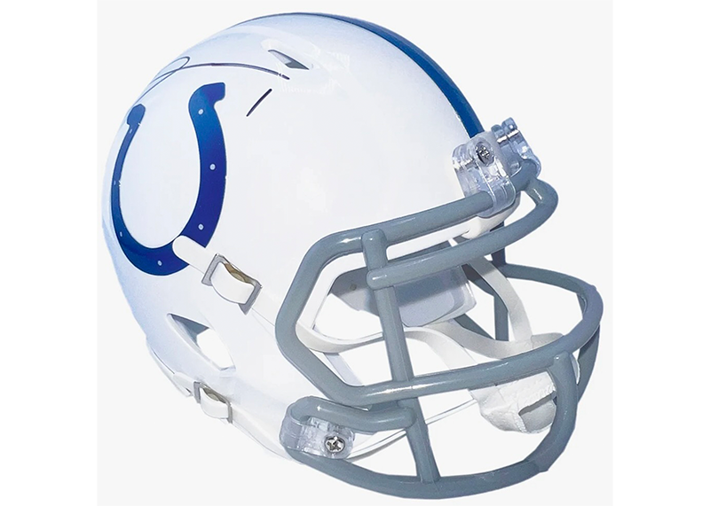 Sauce Gardner Signed Indianapolis Colts Speed Mini Football Helmet Beckett
