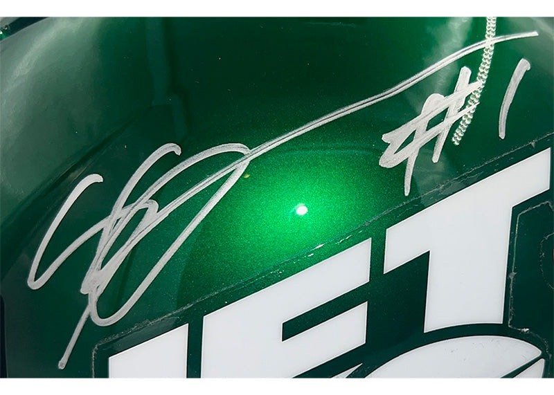 Sauce Gardner Signed New York Jets Flash Full Helmet Beckett