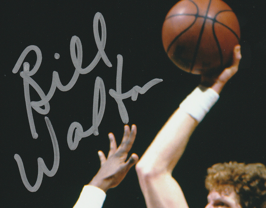 Bill Walton Boston Celtics Signed 8x10 Photo PSA