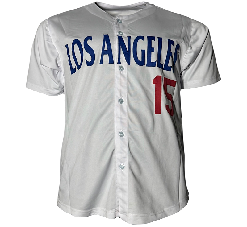 Shawn Green Autographed Los Angeles White Baseball Jersey JSA