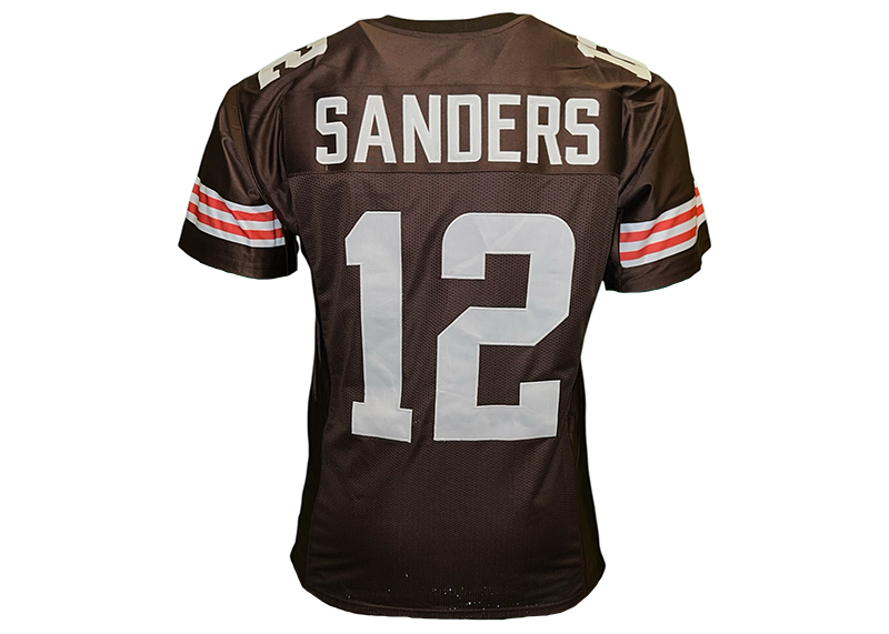 Shedeur Sanders Unsigned Cleveland Brown Football Jersey