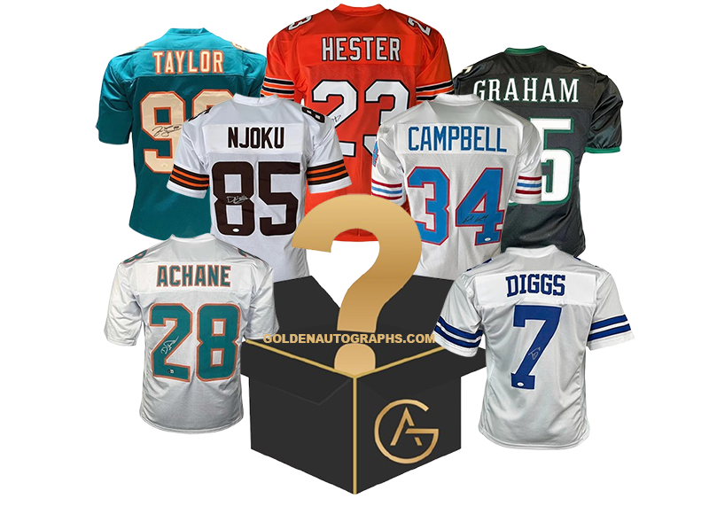 Signed Football Jersey Mystery Box