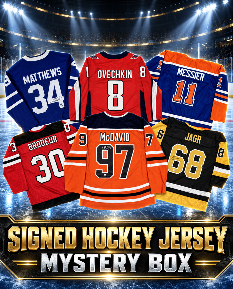 Signed Hockey Jersey Mystery Box