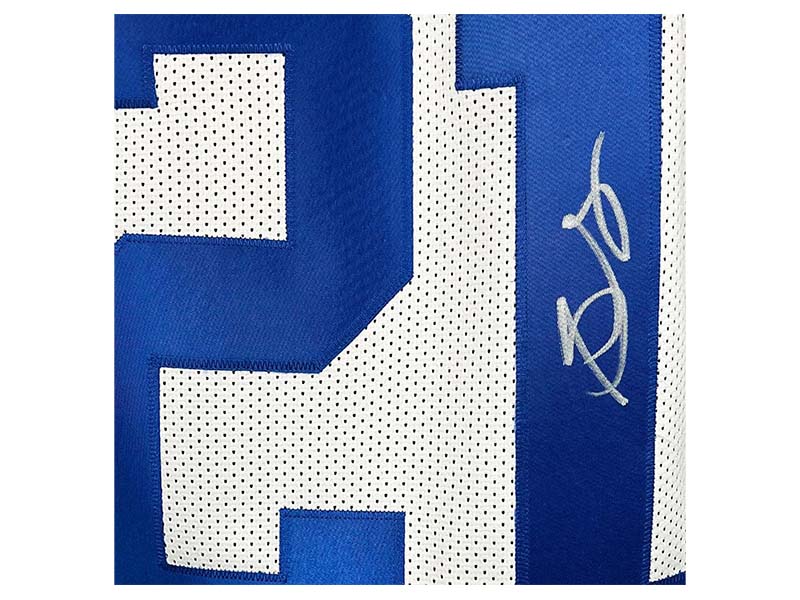 Stephon Gilmore Signed Dallas White Football Jersey (JSA)