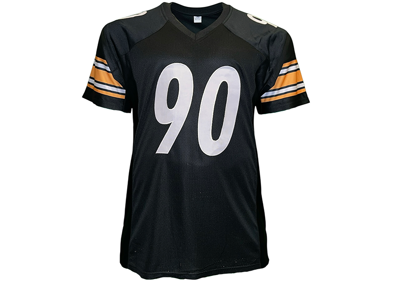 T. J. Watt Unsigned Pittsburgh Black Football Jersey