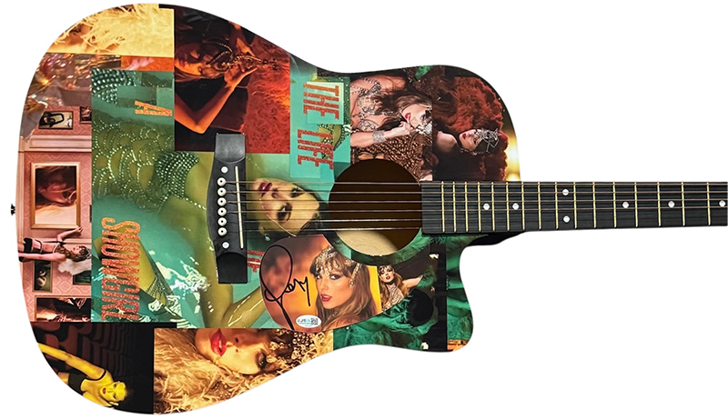 Taylor Swift Signed Acoustic Guitar JSA