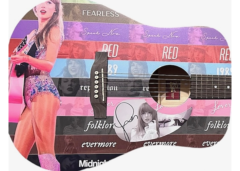 Taylor Swift Signed Acoustic Guitar (JSA)