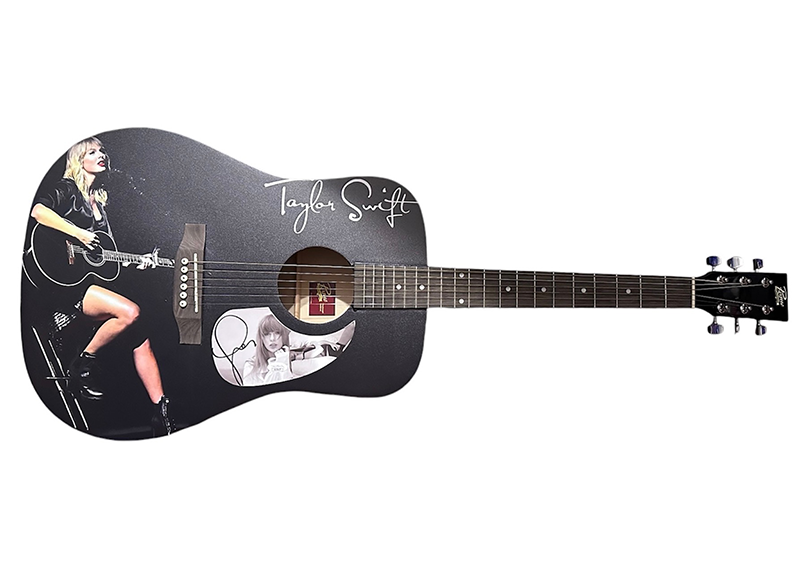 Taylor Swift Signed Acoustic Guitar (JSA)