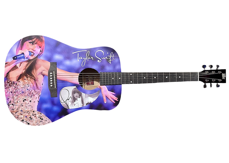 Taylor Swift Signed Acoustic Guitar (JSA)