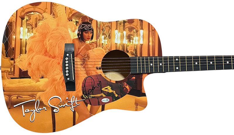 Taylor Swift Signed Acoustic Guitar JSA