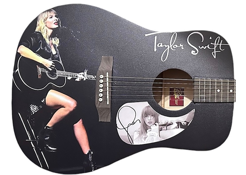 Taylor Swift Signed Acoustic Guitar (JSA)