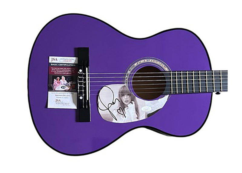 Taylor Swift Signed Acoustic Guitar (JSA)