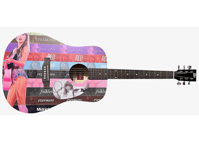 Taylor Swift Signed Acoustic Guitar (JSA)