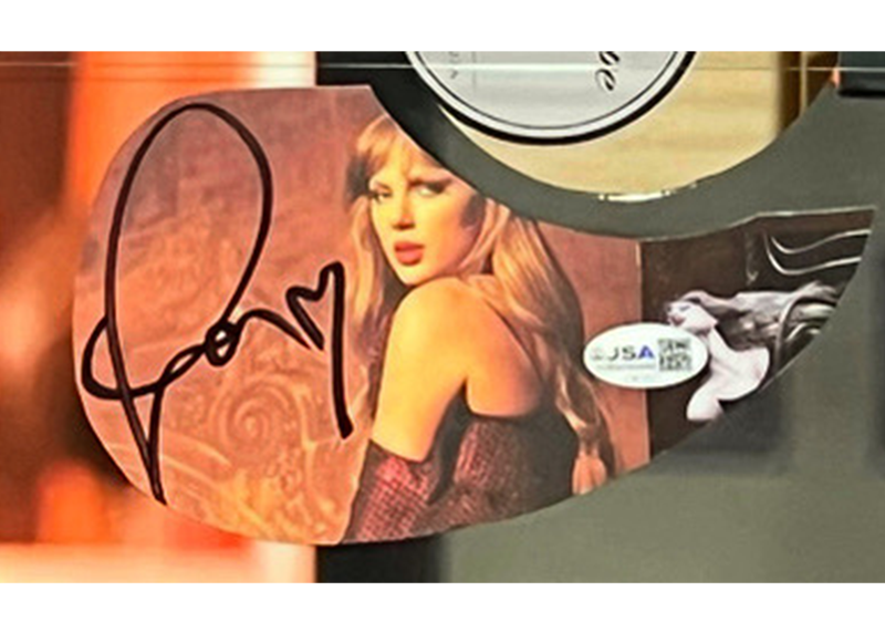 Taylor Swift Signed Life Of A Showgirl Acoustic Guitar (JSA)