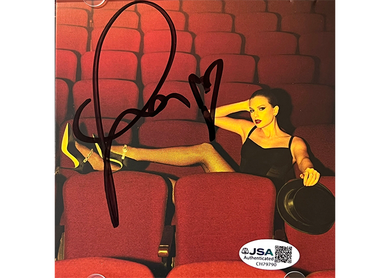 Taylor Swift Signed The Life of a Showgirl CD Insert Photo JSA