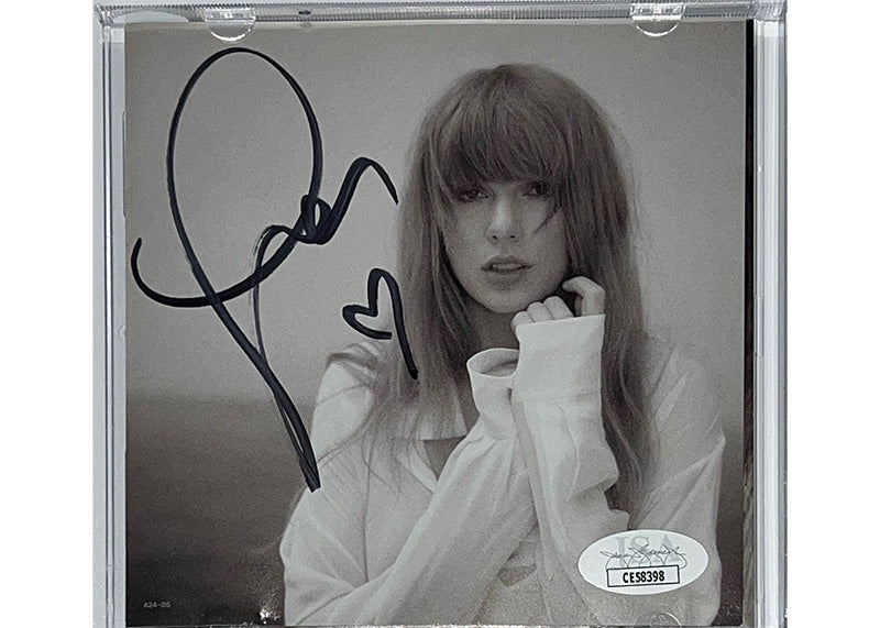 Taylor Swift Signed The Tortured Poets Department CD JSA
