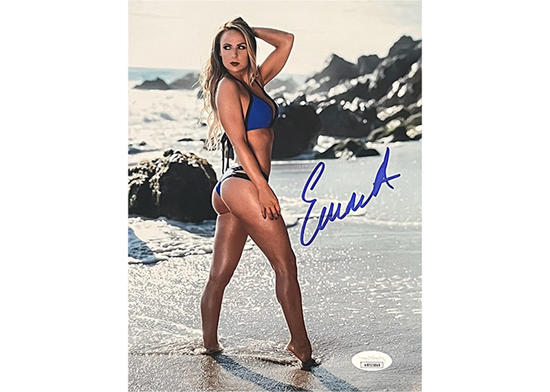 Tenille Dashwood Signed 8x10 WWE Photo JSA