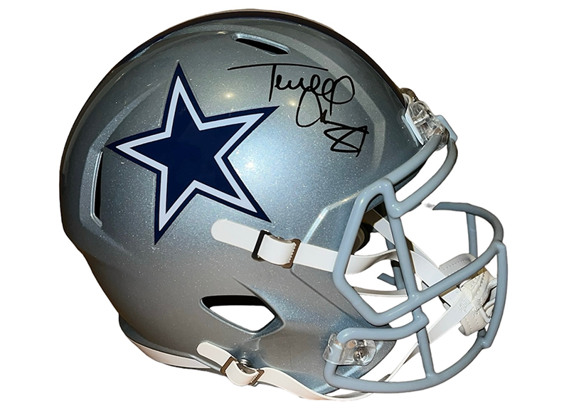 Terrell Owens Signed Dallas Cowboys Speed Full-Size Replica Football Helmet (JSA)