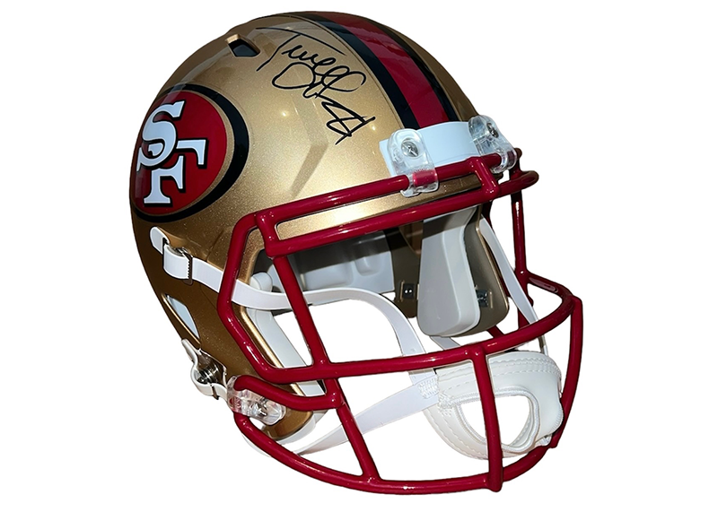 Terrell Owens Signed San Francisco 49ers Speed Full-Size Football Helmet (JSA)