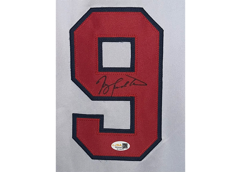 Terry Pendleton Signed Atlanta White Baseball Jersey JSA