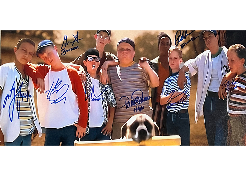 The Sandlot Cast Signed 16x20 Photo Autographed 8 Actors Beckett